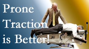 Vancouver spinal traction applied lying face down – prone – is best according to the latest research. Visit Vancouver Disc Centers.