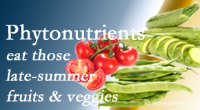 Vancouver Disc Centers presents research on the benefits of phytonutrient-filled fruits and vegetables. 
