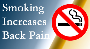 Vancouver Disc Centers explains that smoking intensifies the pain experience especially spine pain and headache.