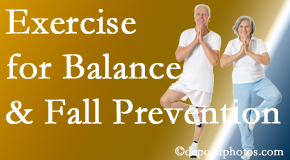 Vancouver chiropractic care of balance for fall prevention involves stabilizing and proprioceptive exercise. 