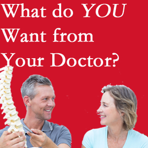 Vancouver chiropractic at Vancouver Disc Centers includes examination, diagnosis, treatment, and listening!