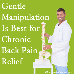 Gentle Vancouver chiropractic treatment of chronic low back pain is best. 