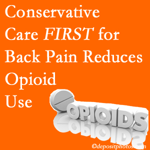 Vancouver Disc Centers delivers chiropractic treatment as an option to opioids for back pain relief.