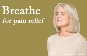 Vancouver Disc Centers presents how important slow deep breathing is in pain relief.