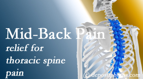 Vancouver Disc Centers offers gentle chiropractic treatment to relieve mid-back pain in the thoracic spine. 