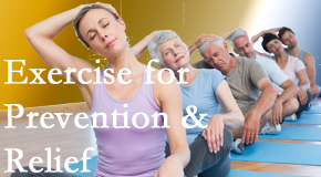 Vancouver Disc Centers suggests exercise as a key part of the back pain and neck pain treatment plan for relief and prevention.