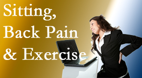Vancouver Disc Centers encourages less sitting and more exercising to combat back pain and other pain issues.