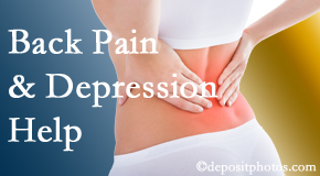 Vancouver depression related to chronic back pain often resolves with our chiropractic treatment plan’s Cox® Technic Flexion Distraction and Decompression.