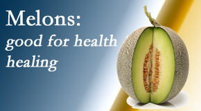 Vancouver Disc Centers shares how nutritiously good melons can be for our chiropractic patients’ healing and health.