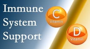 Vancouver Disc Centers shares details about the benefits of vitamins C and D for the immune system to fight infection. 