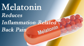 Vancouver Disc Centers presents new findings that melatonin interrupts the inflammatory process in disc degeneration that causes back pain.