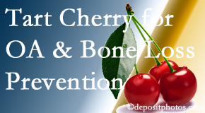 Vancouver Disc Centers shares that tart cherries may improve bone health and prevent osteoarthritis.