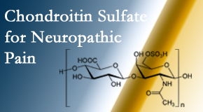 Vancouver Disc Centers finds chondroitin sulfate to be an effective addition to the relieving care of sciatic nerve related neuropathic pain.