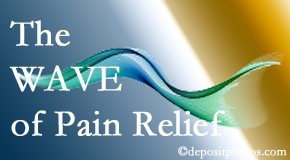 Vancouver Disc Centers rides the wave of healing pain relief with our neck pain and back pain patients. 