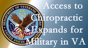 Vancouver chiropractic care helps relieve spine pain and back pain for many locals, and its availability for veterans and military personnel increases in the VA to help more. 