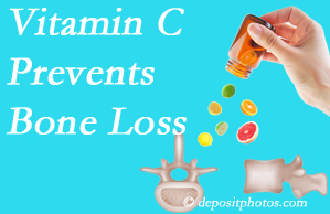  Vancouver Disc Centers may recommend vitamin C to patients at risk of bone loss as it helps prevent bone loss.