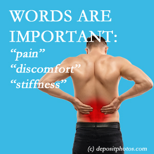 Your Vancouver chiropractor listens to every word used to describe the back pain experience to develop the proper, relieving treatment plan.