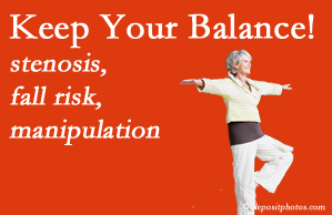 Vancouver Disc Centers uses spinal manipulation among other services to improve balance in older patients at risk of falling and those with spinal stenosis.