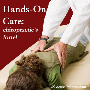 picture of Vancouver chiropractic hands-on treatment