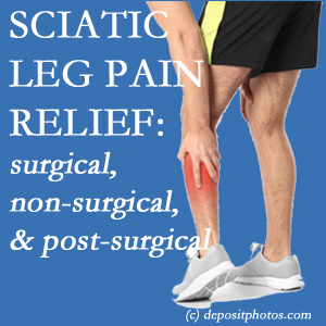 The Vancouver chiropractic relieving care of sciatic leg pain works non-surgically and post-surgically for many sufferers.