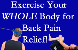 Vancouver chiropractic care includes exercise to help enhance back pain relief at Vancouver Disc Centers.