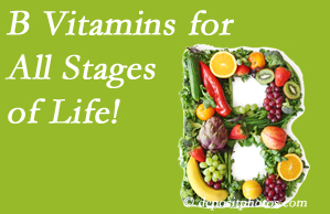  Vancouver Disc Centers suggests a check of your B vitamin status for overall health throughout life. 