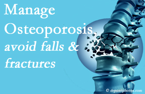 Vancouver Disc Centers shares information on the benefit of managing osteoporosis to avoid falls and fractures as well tips on how to do that.