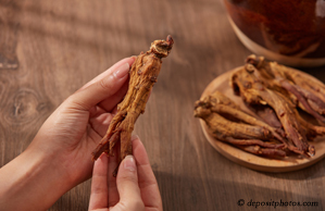 Vancouver chiropractic nutrition tip: image  of red ginseng for anti-aging and anti-inflammatory pain