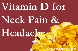 Vancouver neck pain and headache may benefit from vitamin D deficiency adjustment.