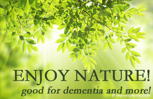 Vancouver Disc Centers encourages our chiropractic patients to get out in nature! Interacting with nature is good for young and old alike, inspires independence, pleasure, and for dementia sufferers quite possibly even memory-triggering.